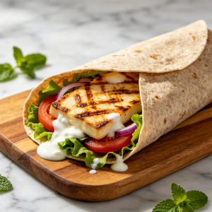 Halloumi Wrap